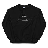 Love Me Sweater Be Bougie