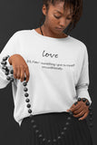 Love Me Sweater Be Bougie