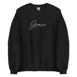 Grace & Mercy Embroidered Sweatshirt