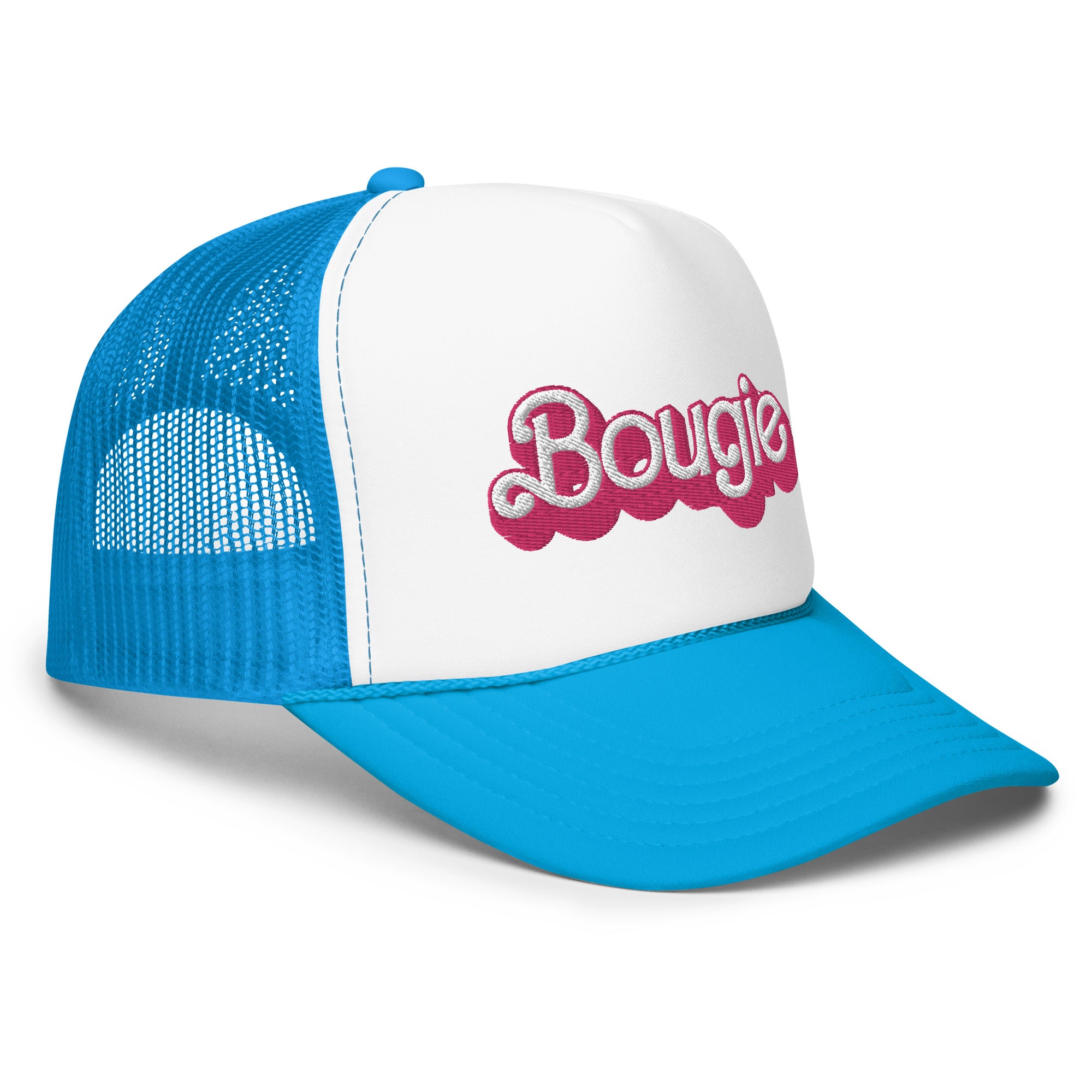 Not Bougie, I’m Particular Trucker Hat A Lil Bougie Western Trucker Hat – Julee Rae main image 4