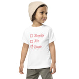 On the Bougie List Toddler Short Sleeve Tee