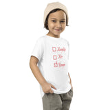 On the Bougie List Toddler Short Sleeve Tee