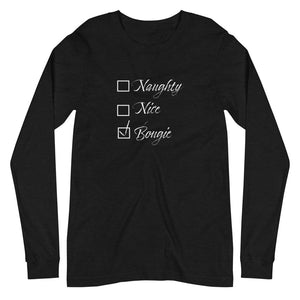 On the Bougie List Adult Long Sleeve