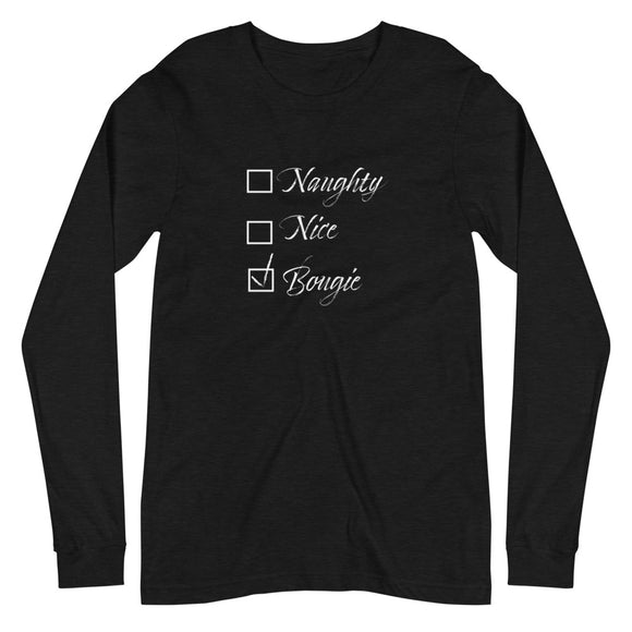 On the Bougie List Adult Long Sleeve