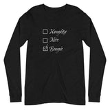 On the Bougie List Adult Long Sleeve